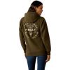 ARIAT womens Stamp Hoodie(Relic)