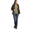 Ariat 10032917 Womens Rebar Canvas Grey Jacket(Wren)