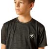 Ariat Boys’ Charger Ariat Crestline T-Shirt(Charcoal)