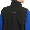 Ariat Boys Vernon 2.0 Black Softshell Vest(Black)