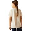 Ariat Girls’ Ariat Cow Cover T-Shirt(Natural)