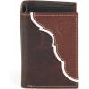 Ariat Leather Two Toned Overlay – Men’s Trifold Wallet