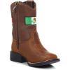 Ariat Lil’ Stompers Briar Boots for Toddlers (Sizes 4-7) – A441002402(Brown/Mexico Flag (Mexico))