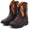Ariat Lil’ Stompers Briar Boots for Toddlers (Sizes 4-7) – A441002402(Orange/Brown (Workhog))