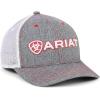 Ariat Men’s Ariat Heather Mesh Back Shadow Cap(Gray)