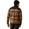 Ariat Men’s Basis 2.0 1/4 Zip Sweatshirt(Brown Scenic Serape)