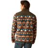 Ariat Men’s Basis 2.0 1/4 Zip Sweatshirt(Turquoise Serape)