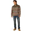 Ariat Men’s Basis 2.0 1/4 Zip Sweatshirt(Turquoise Serape)