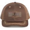 Ariat Men’s Black Red Gray Mesh Hat(Brown)