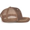 Ariat Men’s Black Red Gray Mesh Hat(Brown)