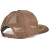 Ariat Men’s Black Red Gray Mesh Hat(Brown)