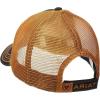Ariat Men’s Black Red Gray Mesh Hat(Orange)