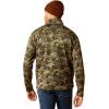 Ariat Men’s Caldwell Logo 1/4 Zip Sweater(Green Camo)