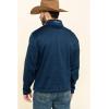 Ariat Men’s Caldwell Logo 1/4 Zip Sweater(Indigo Heather)
