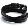 Ariat Men’s Distressed Leather Western Belt(Black)