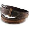 Ariat Men’s Distressed Leather Western Belt(Medium Brown)