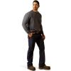 Ariat Mens Fr Pima T-Shirt(Charcoal Grey)