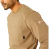 Ariat Mens Fr Pima T-Shirt(Field Khaki)