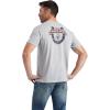 Ariat Men’s Graphic T-Shirt(Grey Heather/Lucky Horseshoe)