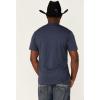 Ariat Men’s Graphic T-Shirt(Navy Heather/Standing Tall)