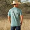 Ariat Men’s Graphic T-Shirt(Oil Blue Heather/Heritage Circle)