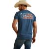 Ariat Men’s Graphic T-Shirt(Sailor Blue Heather/Star Southwest)