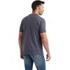 Ariat Men’s Graphic T-Shirt(Titanium Heather/Western Lockup)