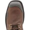 Ariat Men’s Overdrive 8″ Wide Square Toe Waterproof Composite Toe Work Boot(Chestnut Brown)