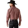 Ariat Men’s Pro Series Nicco Classic Fit Shirt(Frair Brown)