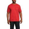 Ariat Men’s Rebar Short Sleeve Crew(Charcoal_heather)