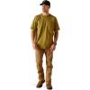 Ariat Men’s Rebar Short Sleeve Crew(Lichen Heather)