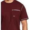 Ariat Men’s Rebar Short Sleeve Crew(Malbec)