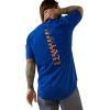 Ariat Men’s Rebar Short Sleeve Crew(Royal Blue /Usa)
