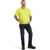 Ariat Men’s Rebar Short Sleeve Crew(Sulphur Spring)