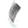 Ariat Men’s Rectangle Filagree Shield Buckle(Silver)