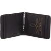 Ariat Men’s Rowdy Shield Logo Brown Money Clip Bifold Wallet A35117282