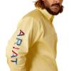 Ariat Men’s Team Logo Twill Classic Fit Shirt(Frozen Sun)