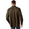 Ariat Men’s Team Logo Twill Classic Fit Shirt(Olive/Khaki)