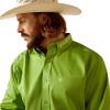 Ariat Men’s Team Logo Twill Classic Fit Shirt(Parakeet)