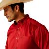 Ariat Men’s Team Logo Twill Classic Fit Shirt(Red)