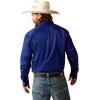 Ariat Men’s Team Logo Twill Classic Fit Shirt(Royal Blue)