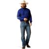 Ariat Men’s Team Logo Twill Classic Fit Shirt(Royal Blue)