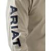 Ariat Men’s Team Logo Twill Classic Fit Shirt(Silver/Navy)