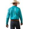 Ariat Men’s Team Logo Twill Fitted Shirt(Teal)