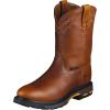 Ariat Men’s Workhog Pull-on H2O Composite Toe Work Boot(Brown)