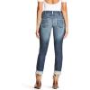 Ariat R.E.A.L. Mid Rise Stretch Skinny Jean – Women’s Slim Fit Denim(Fray Marine)