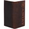 Ariat Rodeo Bull Hide Brown Wallet