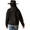 Ariat (WSL Womens Black Leopard Essential Hoodie(Black/Leopard)