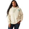 Ariat (WSL Womens Black Leopard Essential Hoodie(Summer Sand)