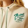 Ariat (WSL Womens Black Leopard Essential Hoodie(Summer Sand)
